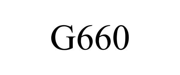 Trademark Logo G660