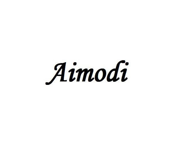 Trademark Logo AIMODI
