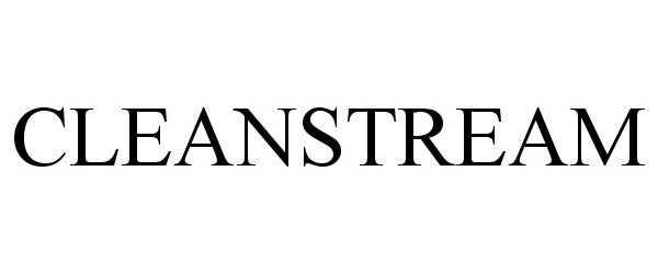 Trademark Logo CLEANSTREAM