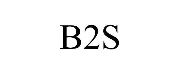 Trademark Logo B2S