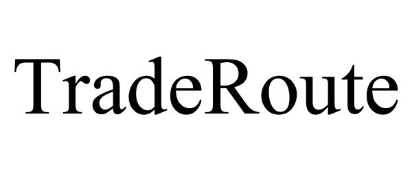 Trademark Logo TRADEROUTE