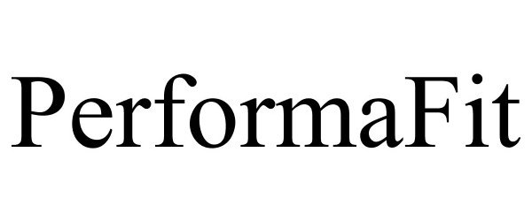 Trademark Logo PERFORMAFIT