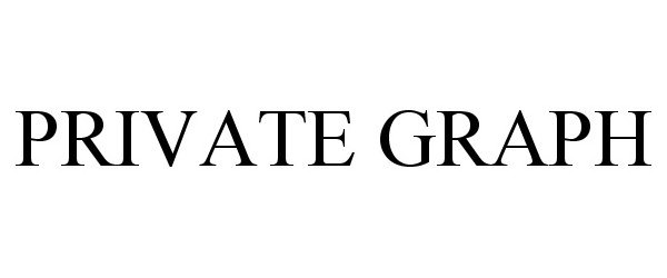 Trademark Logo PRIVATE GRAPH