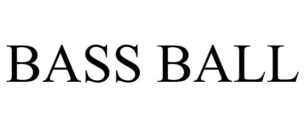 Trademark Logo BASS BALL