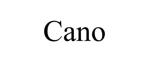 Trademark Logo CANO
