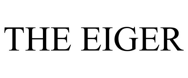 Trademark Logo THE EIGER