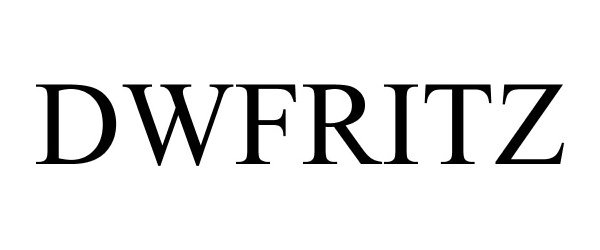 Trademark Logo DWFRITZ
