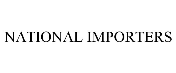  NATIONAL IMPORTERS