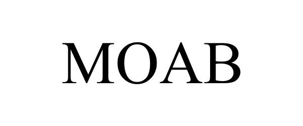 Trademark Logo MOAB