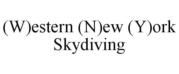  (W)ESTERN (N)EW (Y)ORK SKYDIVING