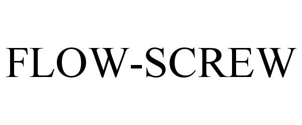 Trademark Logo FLOW-SCREW