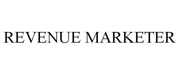 Trademark Logo REVENUE MARKETER