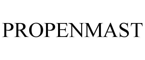 Trademark Logo PROPENMAST