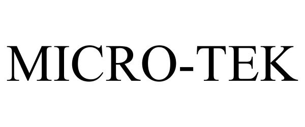 Trademark Logo MICRO-TEK