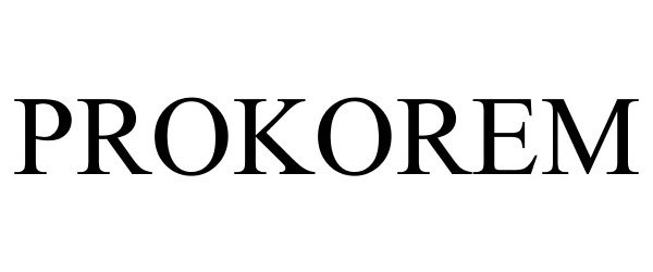 Trademark Logo PROKOREM