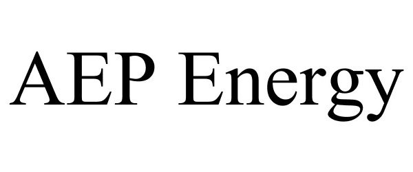 Trademark Logo AEP ENERGY