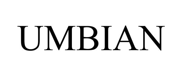 Trademark Logo UMBIAN
