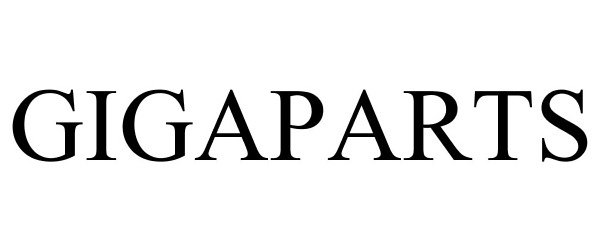 Trademark Logo GIGAPARTS