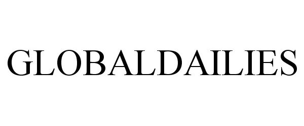 Trademark Logo GLOBALDAILIES