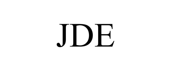 Trademark Logo JDE