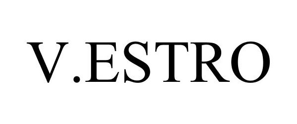 Trademark Logo V.ESTRO