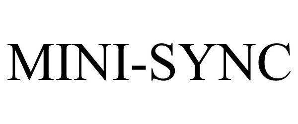 Trademark Logo MINI-SYNC