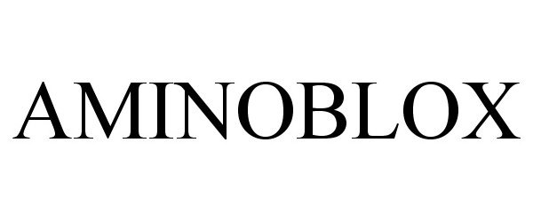 Trademark Logo AMINOBLOX