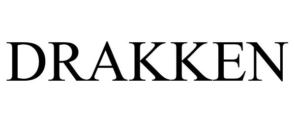 Trademark Logo DRAKKEN