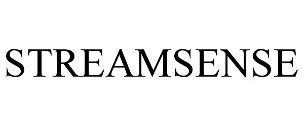 Trademark Logo STREAMSENSE