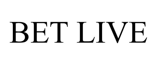 Trademark Logo BET LIVE