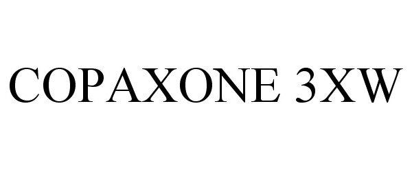 Trademark Logo COPAXONE 3XW