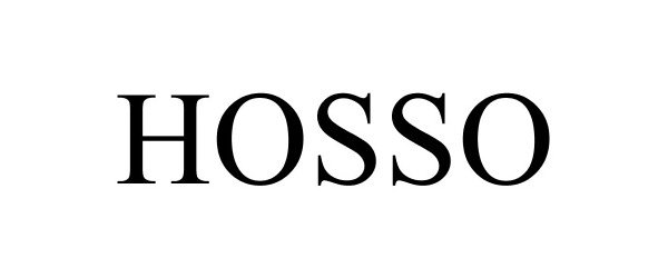 Trademark Logo HOSSO
