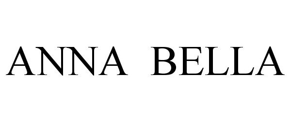 Trademark Logo ANNA BELLA