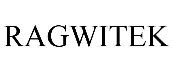 Trademark Logo RAGWITEK