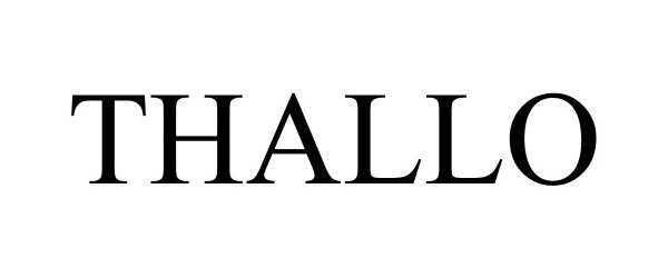 Trademark Logo THALLO