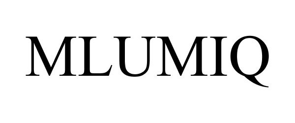 Trademark Logo MLUMIQ