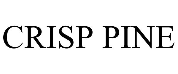 Trademark Logo CRISP PINE