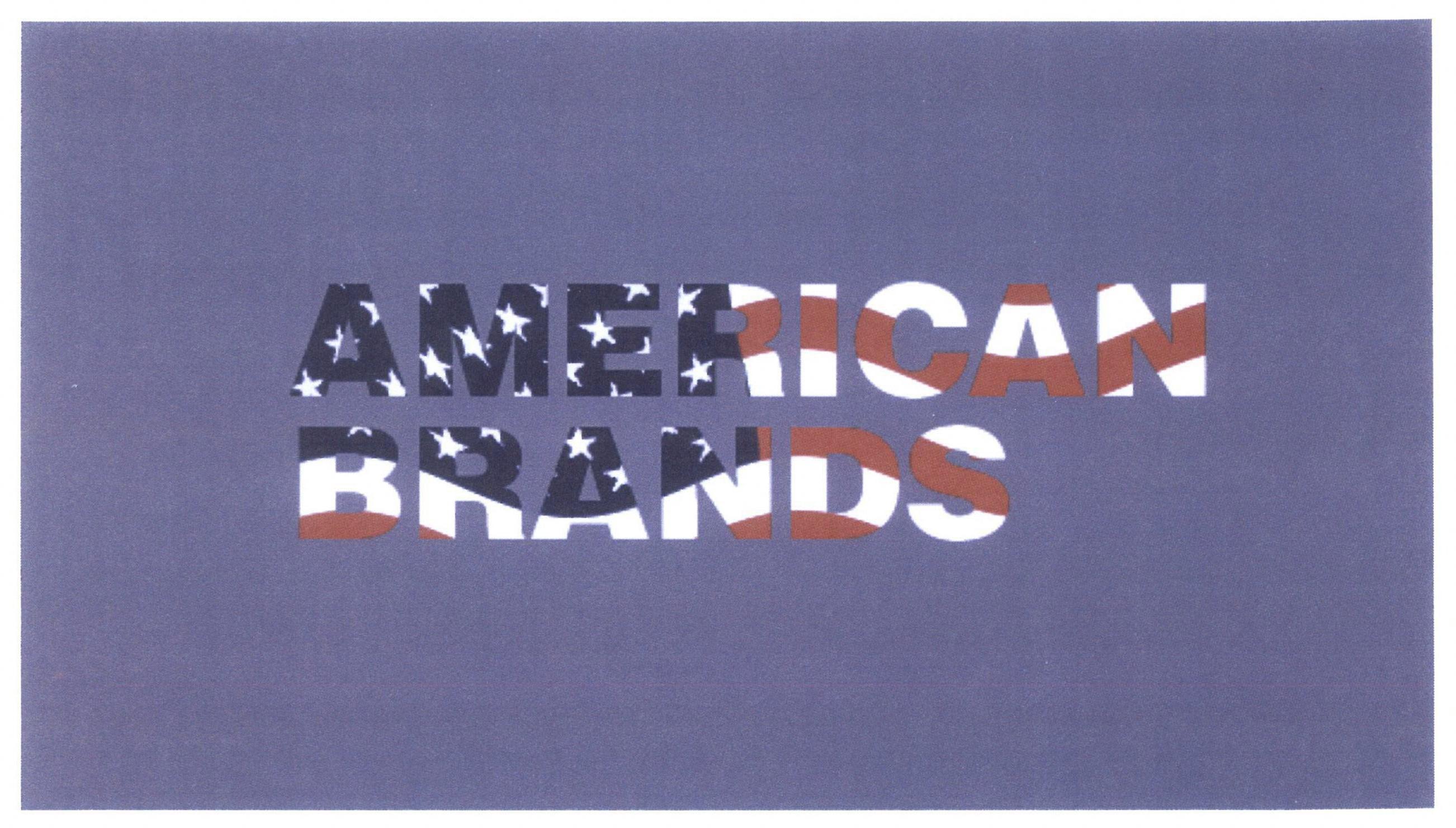 Trademark Logo AMERICAN BRANDS