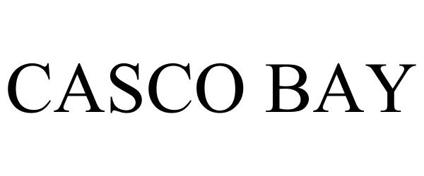 Trademark Logo CASCO BAY