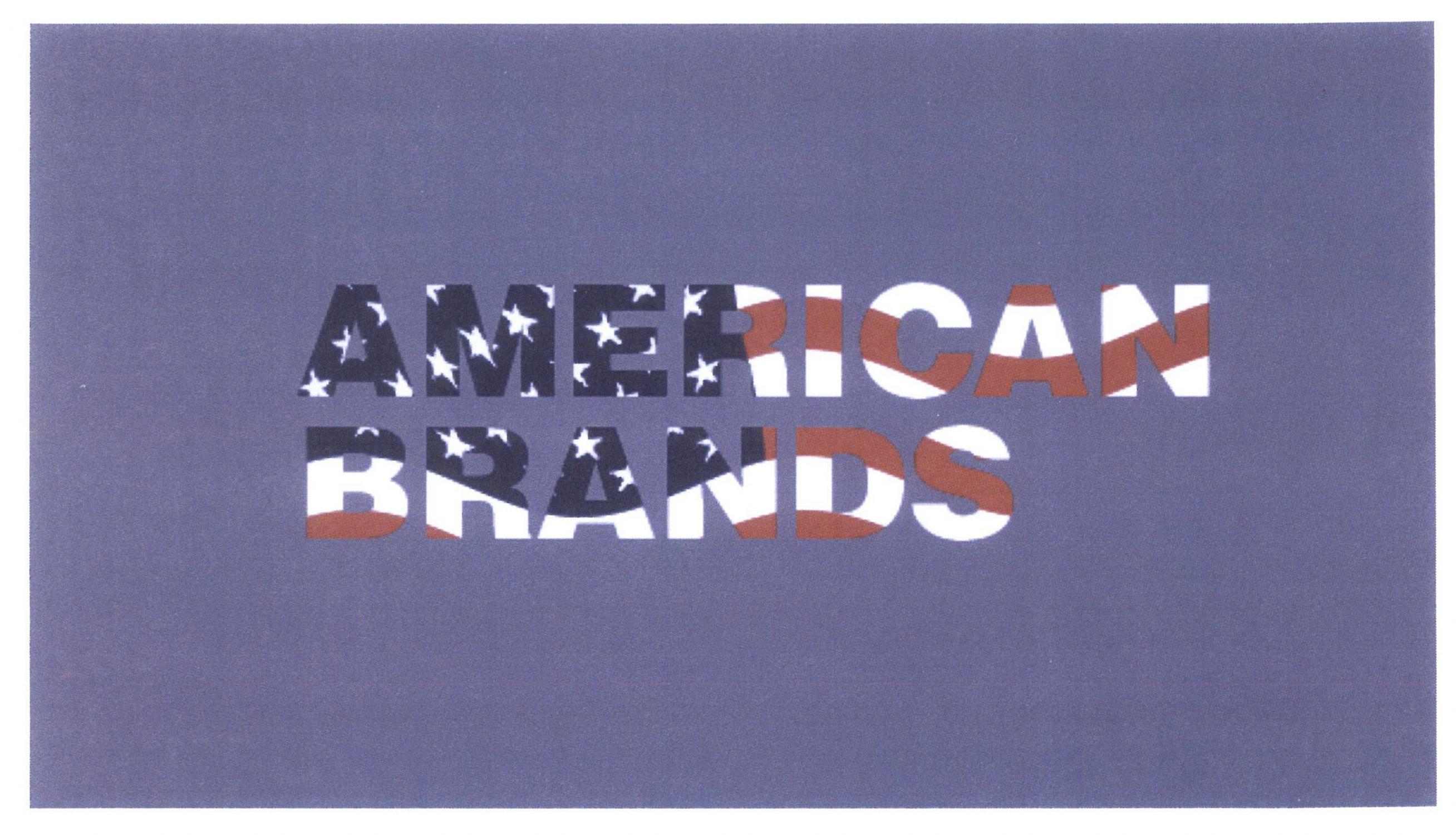 Trademark Logo AMERICAN BRANDS
