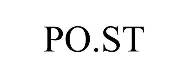 Trademark Logo PO.ST