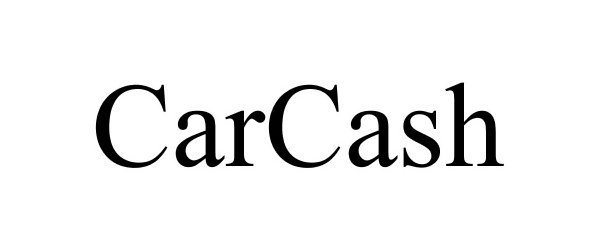 Trademark Logo CARCASH