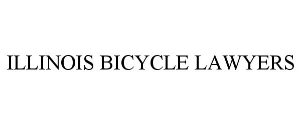Trademark Logo ILLINOIS BICYCLE LAWYERS