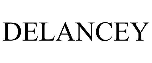 Trademark Logo DELANCEY