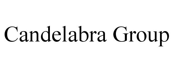 Trademark Logo CANDELABRA