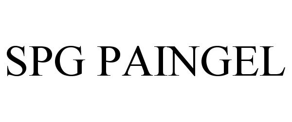 Trademark Logo SPG PAINGEL
