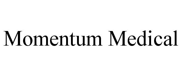 Trademark Logo MOMENTUM MEDICAL