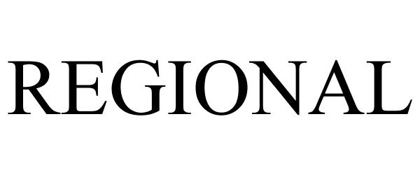 Trademark Logo REGIONAL