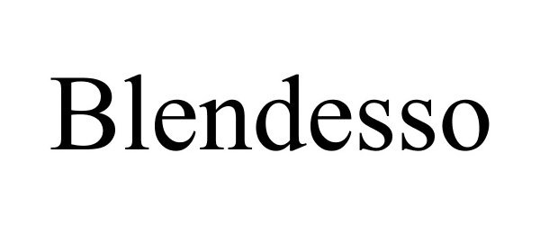 Trademark Logo BLENDESSO