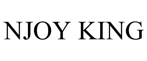 Trademark Logo NJOY KING